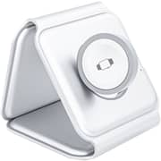 Wiwu Power Air 3 In 1 Wireless Charger White