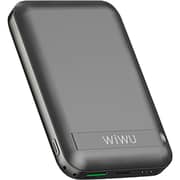Wiwu Snap Cube Magnetic Wireless Power Bank 10000mAh Black SC10000WHTB