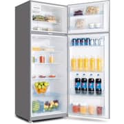 Milton 600L Top Mount Refrigerator Double Door Inverter Compressor Silver MRF600