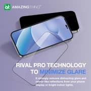 Amazing Thing Anti Blue Supreme Glass for iPhone 14 and iPhone 13/13 Pro (6.1 inch) Screen Protector with Dust Free Omni Technology and Easy Install Tray - [Full Cover 2.75D]