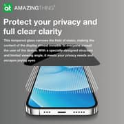 Amazing Thing Privacy Screen Protector Black iPhone 14 Pro