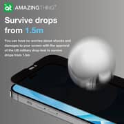 Amazing Thing Privacy Screen Protector Black iPhone 14 Pro