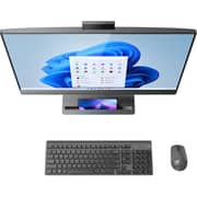 Lenovo IdeaCentre AIO 5 27IAH7 (2022) Desktop - 12th Gen / Intel Core i7-12700H / 27inch QHD / 1TB SSD / 32GB RAM / 4GB Intel Arc A300 Graphics / Windows 11 Home / English & Arabic Keyboard / Grey / Middle East Version - [F0GQ001QAX]