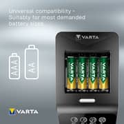 Varta LCD Ultra Fast AA/AAA Battery Charger Black/White