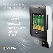 Varta LCD Ultra Fast AA/AAA Battery Charger Black/White