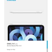 Momax Onelink Active Stylus Pen White