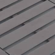 vidaXL Garden Table Mocha 78x55x38 cm Plastic