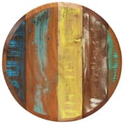 vidaXL Bar Chairs 2 pcs Solid Reclaimed Wood