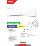 Nobel Split Air Conditioner 3 Ton, T3 Rotary R410a Inverter with Remote Control White - NSAC36T