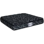 Galaxy Design Back Comfort Pocket Spring Mattress Pillow Top Mattress Black Color Queen Size L x W x H 190 x 150 x 30 cm Model-GDF-1915-5 Year full Warranty.