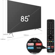 Hisense 85A7500WF 4K Ultra HD Television Full Smart VIDAA3.0 HDR WIFI Bluetooth 5.0 Dolby Atoms 85inch Black.