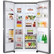 LG 643 Liter Side By Side Refrigerator Silver GRB267JQYL