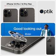 Spigen GLAStR Optik Camera Lens Protector for iPhone 14 PRO and iPhone 14 Pro MAX (2022) - Crystal Clear 2 Pack