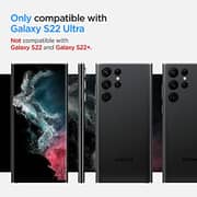 Spigen GLAStR EZ-Fit Optik PRO Camera Lens Protector for Samsung Galaxy S22 ULTRA - Burgundy 2 Pack