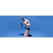 Zagg Braided Apple Watch Band Medium Navy Blue