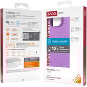 Gear4 Havana Snap designed for iPhone 14 Plus case cover compatible with MagSafe with D3O Impact Protection upto 10 Feet / 3 Meter- Purple