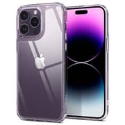 Spigen Quartz Hybrid designed for iPhone 14 Pro Max case cover (2022) - Crystal Clear