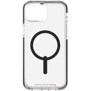 Gear4 Santa Cruz Snap designed for iPhone 14 PLUS case cover compatible with MagSafe with D3O Impact Protection upto 13 Feet / 4 Meter - Black