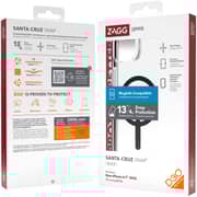 Gear4 Santa Cruz Snap designed for iPhone 14 PLUS case cover compatible with MagSafe with D3O Impact Protection upto 13 Feet / 4 Meter - Black