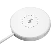 Glassology Magnetic Wireless Charger White