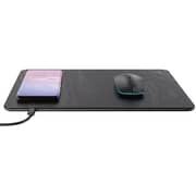 Glassology Mouse Pad With Wireless Charger Black