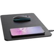 Glassology Mouse Pad With Wireless Charger Black
