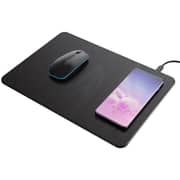 Glassology Mouse Pad With Wireless Charger Black