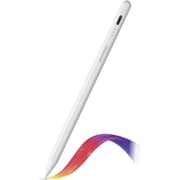 Glassology Universal Stylus Pen for Touchscreens - Compatible with iOS & Android Devices, iPad, iPhone, Samsung - White