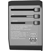 Glassology 4 Port Universal Adapter Black