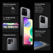 Redmi 10A 4GB RAM 64GB Dual Sim 4G Smartphone Charcoal Black- International Version
