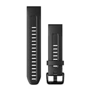 Garmin QuickFit 20mm Watch Band Black Silicone