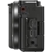 Sony Alpha ZV-E10 APS-C Mirrorless Camera Body Black - ILCEZVE10LB + GP-VPT2BT Grip + ECMG1 Mic + LCSU21 Carry Case