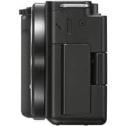 Sony Alpha ZV-E10 APS-C Mirrorless Camera Body Black - ILCEZVE10LB + GP-VPT2BT Grip + ECMG1 Mic + LCSU21 Carry Case