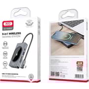XO AS9IN1HUB007 9 In 1 USB-C Hub