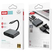 XO AS4IN1HUB001 4 In 1 USB-C Hub