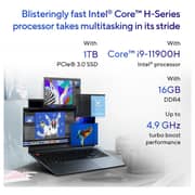 ASUS VivoBook Pro 16 (2021) Laptop - 11th Gen / Intel Core i9-11900H / 16inch WUXGA / 16GB RAM / 1TB SSD / 4GB NVIDIA GeForce RTX 3050 Graphics / Windows 11 Home / English & Arabic Keyboard / Silver / Middle East Version - [K6602HC-MB082W]