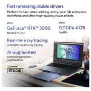 ASUS VivoBook Pro 16 (2021) Laptop - 11th Gen / Intel Core i9-11900H / 16inch WUXGA / 16GB RAM / 1TB SSD / 4GB NVIDIA GeForce RTX 3050 Graphics / Windows 11 Home / English & Arabic Keyboard / Silver / Middle East Version - [K6602HC-MB082W]