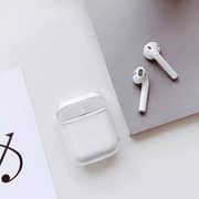 Glassology GTA1 True Wireless Earbuds White