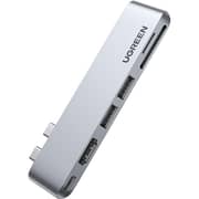 Ugreen CM380-80856B 6 In 2 USB-C Hub
