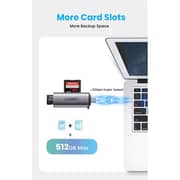 Ugreen USB-C Card Reader 512GB Grey CM184-50704