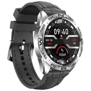 Swiss Military Dom 1 1.42″ AMOLED Smartwatch with TWS Earbuds - Grey/Black