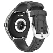 Swiss Military Dom 1 1.42″ AMOLED Smartwatch with TWS Earbuds - Grey/Black