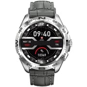 Swiss Military Dom 1 1.42″ AMOLED Smartwatch with TWS Earbuds - Grey/Black