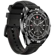 Swiss Military SM-WCH-DOM1-S-BLKB Dom Smart Watch Black + VICTOR 1 TWS Earbuds