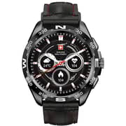 Swiss Military SM-WCH-DOM1-S-BLKB Dom Smart Watch Black + VICTOR 1 TWS Earbuds