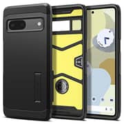 Spigen Tough Armor designed for Google Pixel 7 case cover with Extreme Impact Foam - Black