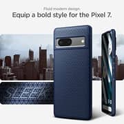 Spigen Liquid Air designed for Google Pixel 7 case cover - Navy Blue