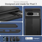 Spigen Slim Armor CS designed for Google Pixel 7 case cover - Black