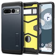 Spigen Tough Armor designed for Google Pixel 7 PRO case cover with Extreme Impact Foam - Metal Slate