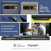 Spigen Tough Armor designed for Google Pixel 7 PRO case cover with Extreme Impact Foam - Metal Slate
